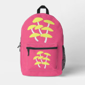Goldener-Auster-Rucksack Bedruckter Rucksack (Vorderseite)