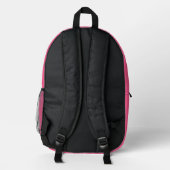 Goldener-Auster-Rucksack Bedruckter Rucksack (Rückseite)