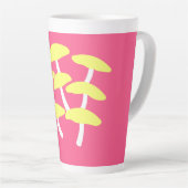 Goldener Austern-Latte-Mug Milchtasse (Rechte Ecke)