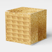 Goldener Ballotin Geschenkschachtel (Vorderseite)