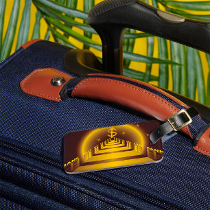 Goldener Bankkorridor lässt Dollarfinanzierung wac Gepäckanhänger