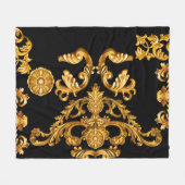 Goldener Barock, Zierelemente. Fleecedecke (Vorderseite (Horizontal))