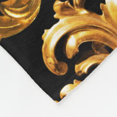 Goldener Barock, Zierelemente. Fleecedecke (Ecke)