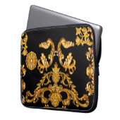 Goldener Barock, Zierelemente. Laptopschutzhülle (Vorderseite Links)