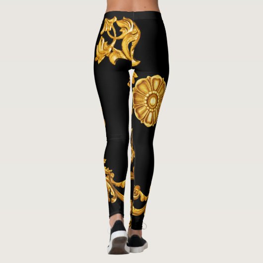 Goldener Barock, Zierelemente. Leggings (Rückseite)