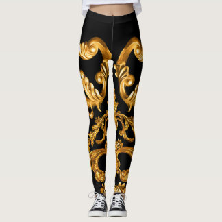 Goldener Barock, Zierelemente. Leggings