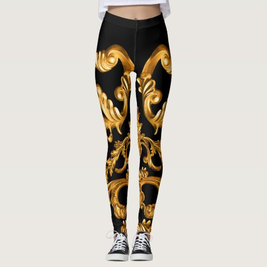 Goldener Barock, Zierelemente. Leggings (Vorderseite)