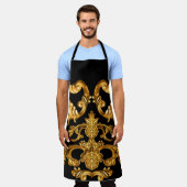 Goldener Barock, Zierelemente. Schürze (Getragen)