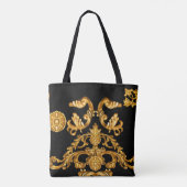 Goldener Barock, Zierelemente. Tasche (Rückseite)