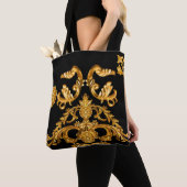 Goldener Barock, Zierelemente. Tasche (Von Nahem)