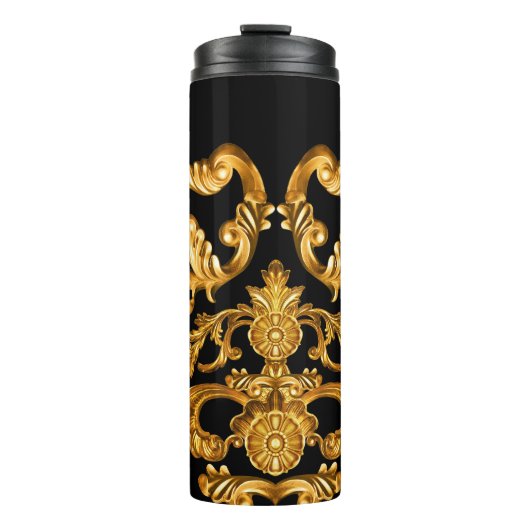 Goldener Barock, Zierelemente. Thermosbecher (Vorderseite)