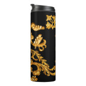 Goldener Barock, Zierelemente. Thermosbecher (Nach rechts gedreht)