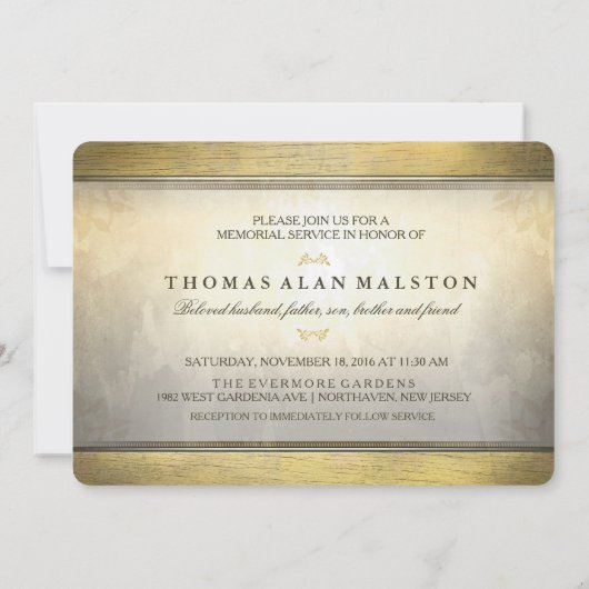 Goldener Baum der Einladung (Rückseite)