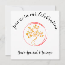 Goldener Baum des Lebens Ende der Behandlung Party