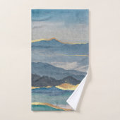 Goldener Berg Personalisiert Badhandtuch Set (Handtuch)