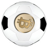 Goldener Bitcoin Fußball (Gedreht)