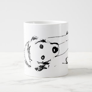 Goldener Blick auf den Herbst Jumbo-Tasse