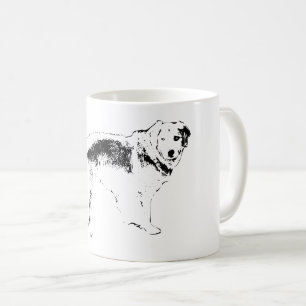 Goldener Blick im Herbst Licht Kaffeetasse