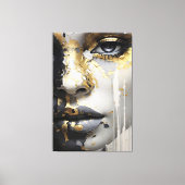 Goldener Blick Leinwanddruck (Vorderseite)