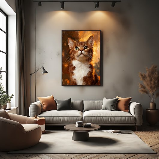 Goldener Blick Poster