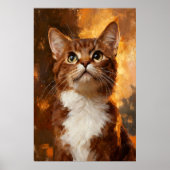 Goldener Blick Poster (Vorne)
