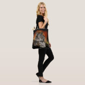 Goldener Blick und Fantastischer Bergwelten Tasche (Am Model)