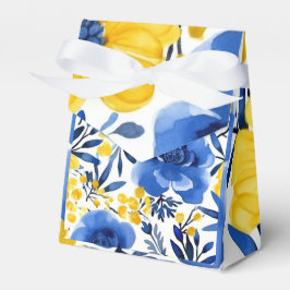 "Goldener Blütenzauber" Geschenkschachtel