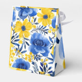 "Goldener Blütenzauber" Geschenkschachtel (Rückseite)