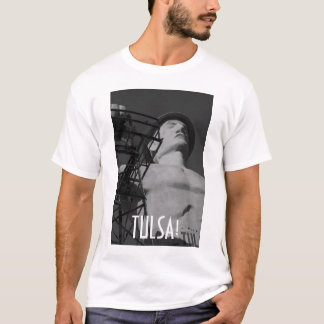 Goldener Bohrer "TULSA!" T-Shirt