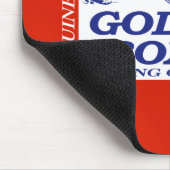 Goldener Boxer Mousepad (Ecke)