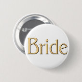 Goldener Brautknopf Button (Vorne & Hinten)