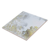 Goldener Breitblatt-Schimmer Fliese (Seite)