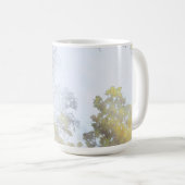 Goldener Breitblatt-Schimmer Kaffeetasse (VorderseiteRechts)