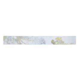 Goldener Breitblatt-Schimmer Satinband