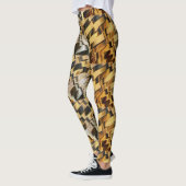 Goldener Bronzestand Leggings (Links)