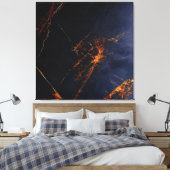Goldener Bruch Leinwanddruck (Insitu (Schlafzimmer))