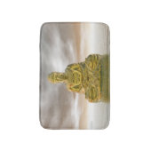 Goldener Buddha - 3D übertragen Badematte (Vorderseite Vertikal)