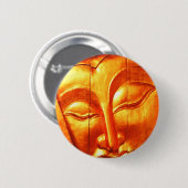Goldener Buddha Button (Vorne & Hinten)