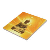 Goldener Buddha Fliese (Seite)