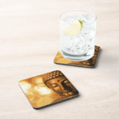 Goldener Buddha Getränkeuntersetzer (Rechte Seite)