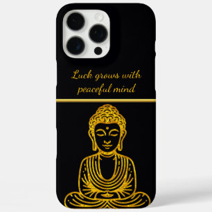 Goldener Buddha in Friedlicher Pose iPhone 16 Pro Max Hülle