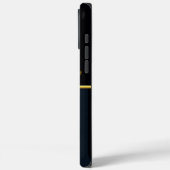 Goldener Buddha in ruhiger Meditation Case-Mate iPhone Hülle (Rückseite / Links)