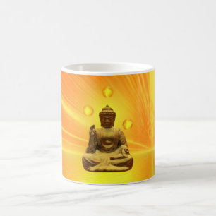 Goldener Buddha Kaffeetasse