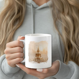 Goldener Buddha Kaffeetasse