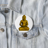 Goldener Buddha-Knopf Button (Beispiel)