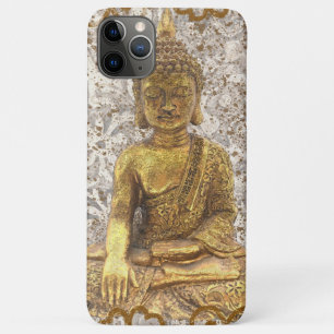 Goldener Buddha mit Blumen Case-Mate iPhone Hülle