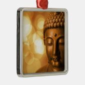 Goldener Buddha Ornament Aus Metall (Rechts)