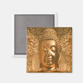 Goldener Buddha - Phantastisch Magnet (Vorderseite/Rückseite)