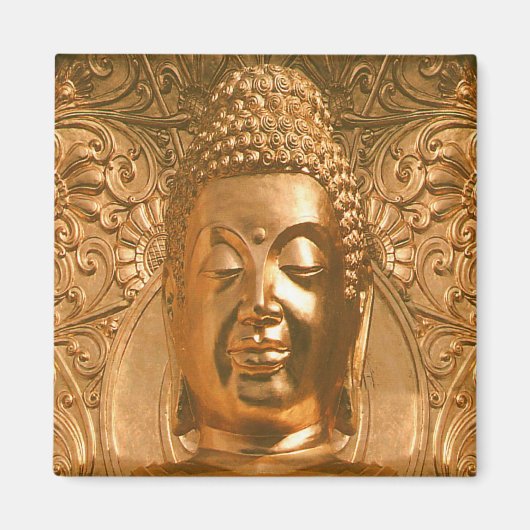 Goldener Buddha - Phantastisch Magnet (Vorne)