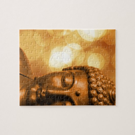 Goldener Buddha Puzzle (Horizontal)